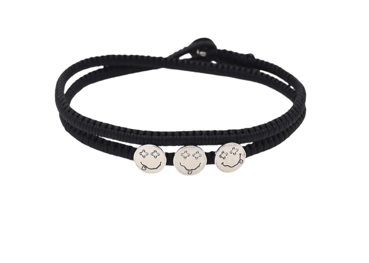 צמיד כסף לגבר 925 שחור – עיצוב ייחודי ועמיד